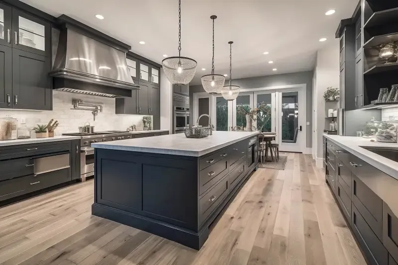 Cabinet Refinishing service illustration