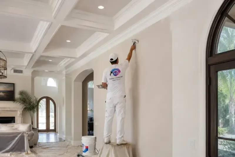 Drywall Repair & Texture service illustration