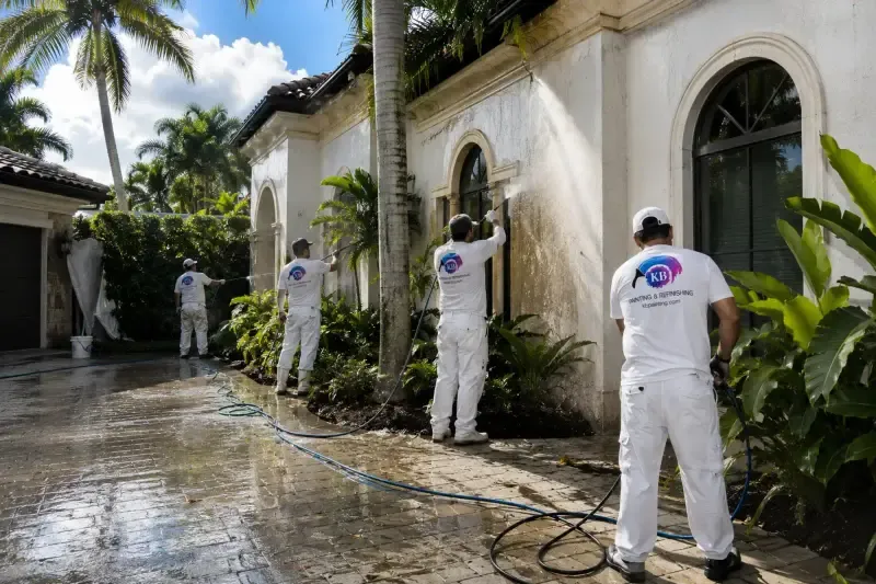 Pressure & Soft Washing service illustration